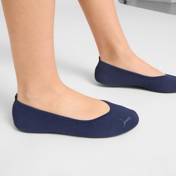 Ballerines Illiana Femme, PUMA Navy-PUMA Silver, extralarge