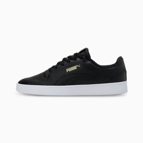 Shuffle Zenfit Men's Sneakers, PUMA Black-Metallic Gold, extralarge-IND