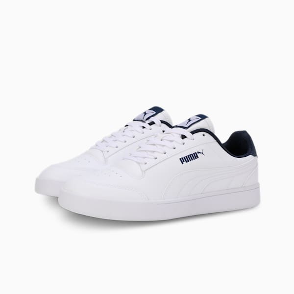 PUMA Momento Men's Sneakers, PUMA White-Club Navy-Blue Skies, extralarge-IND