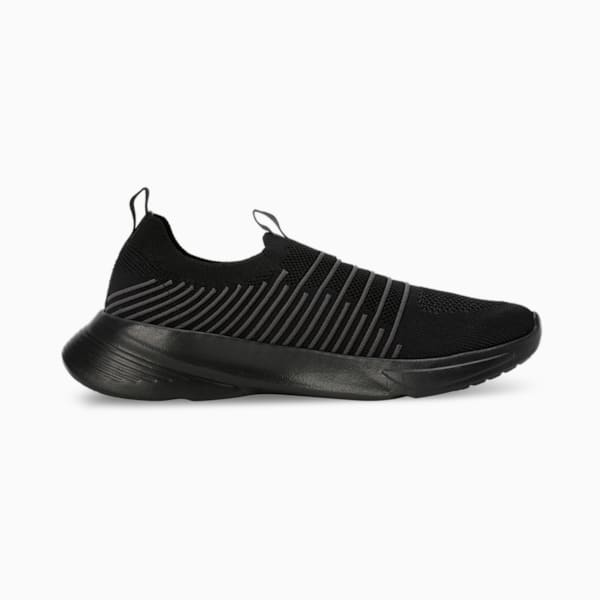 Kardio Men's Slip-On Shoes, PUMA Black-Dark Coal-PUMA White, extralarge-IND