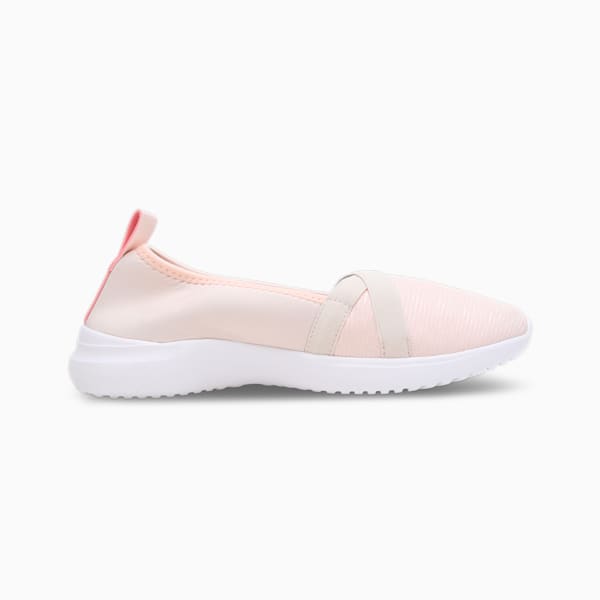 Adelina Glam Women's Ballerinas, Rosebay-PUMA Black, extralarge-IND