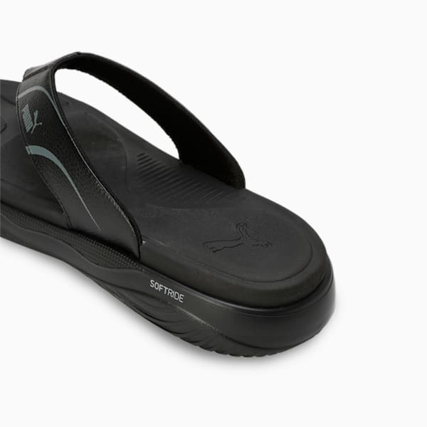 Softride Seave Xpress Men's Flip-Flops, PUMA Black-Mineral Gray, extralarge-IND