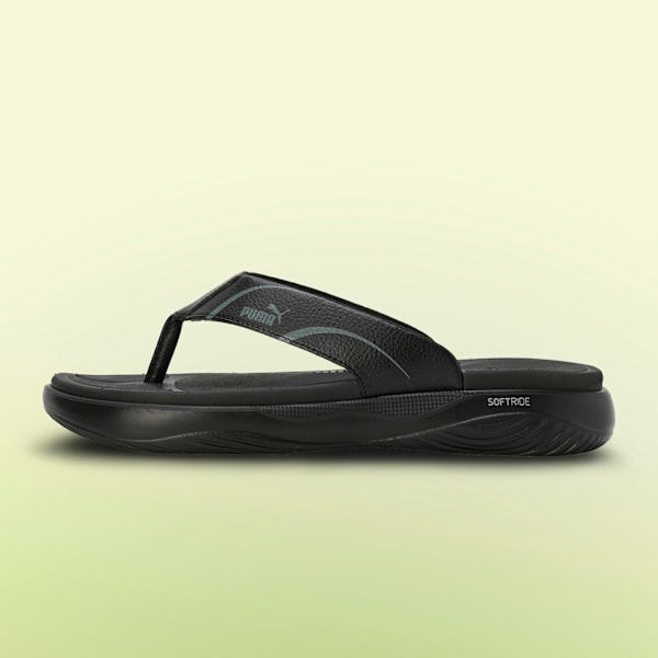 Softride Seave Xpress Men's Flip-Flops, PUMA Black-Mineral Gray, extralarge-IND