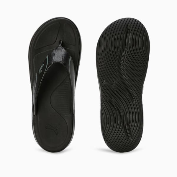 Softride Seave Xpress Men's Flip-Flops, PUMA Black-Mineral Gray, extralarge-IND