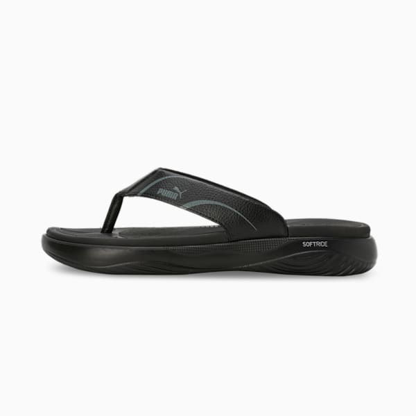 Softride Seave Xpress Men's Flip-Flops, PUMA Black-Mineral Gray, extralarge-IND