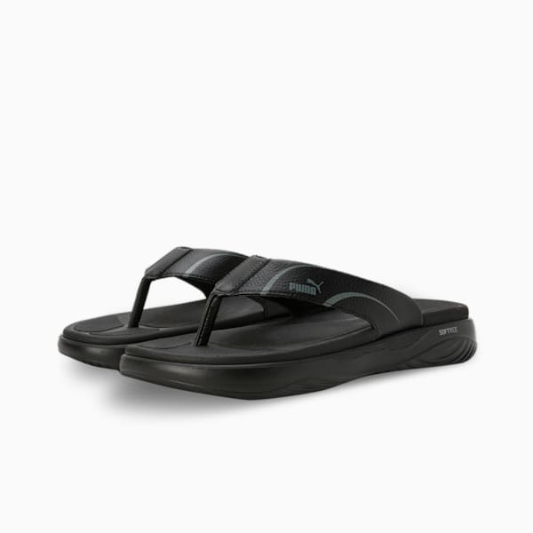 Softride Seave Xpress Men's Flip-Flops, PUMA Black-Mineral Gray, extralarge-IND