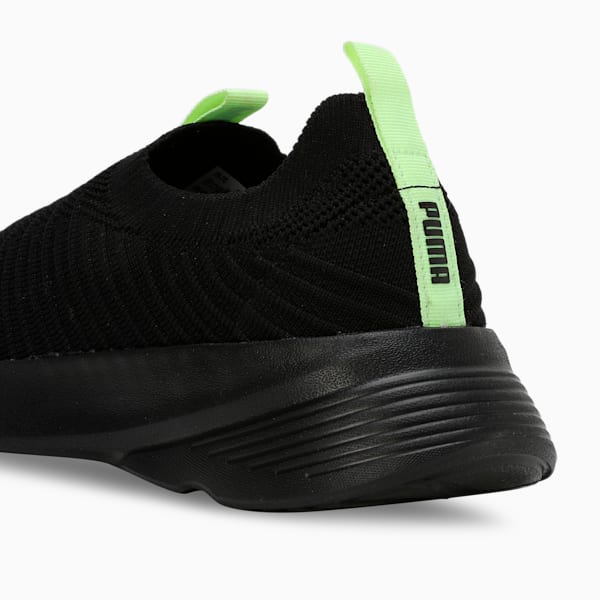 Kardio Women's Slip-On Sneakers, PUMA Black-Pink Lilac-Spring Fern, extralarge-IND