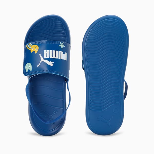 Popcat 20 Backstrap V2 Kid's Sandals, Cobalt Glaze-PUMA White, extralarge-IND