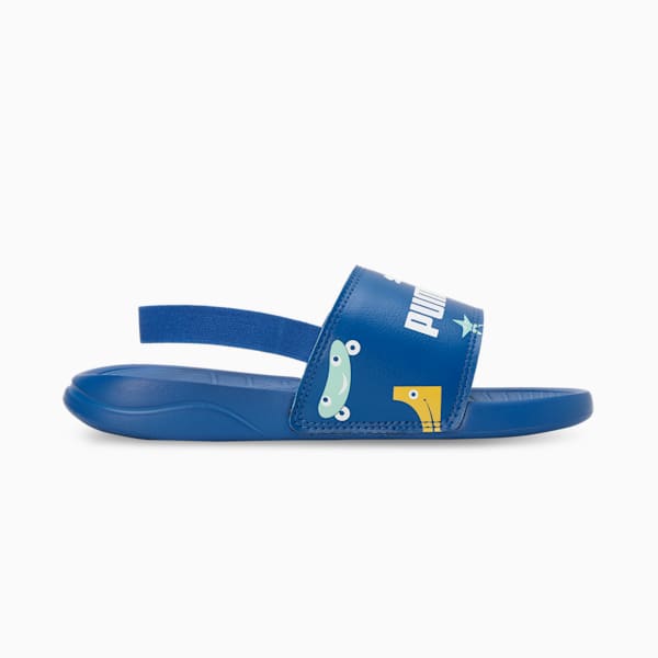 Popcat 20 Backstrap V2 Kid's Sandals, Cobalt Glaze-PUMA White, extralarge-IND