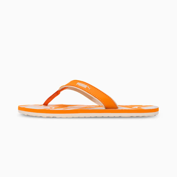 Terra Women's Flip-Flops, Clementine-Peach Fizz-Warm White, extralarge-IND