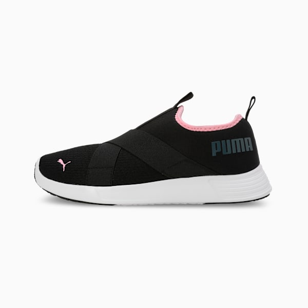 Runwise Women's Slip-On Shoes, PUMA Black-Pink Lilac-Mineral Gray, extralarge-IND
