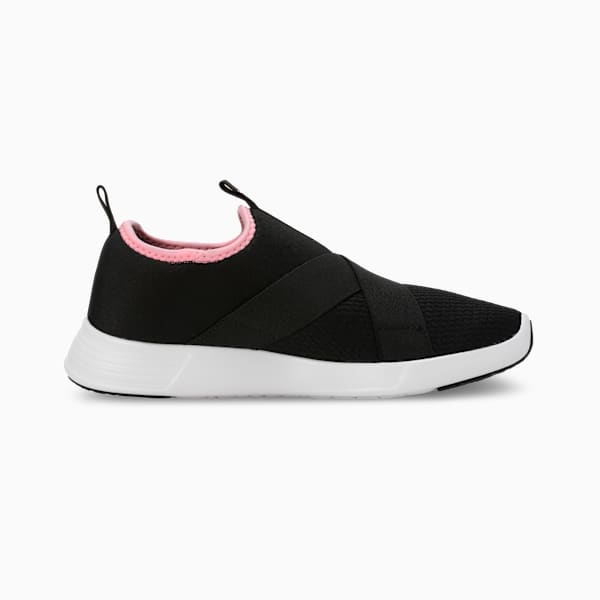 Runwise Women's Slip-On Shoes, PUMA Black-Pink Lilac-Mineral Gray, extralarge-IND
