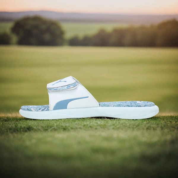 Royalcat Comfort Softride Daze Women's Slides, Zen Blue-Turquoise Surf-Dewdrop, extralarge-IND