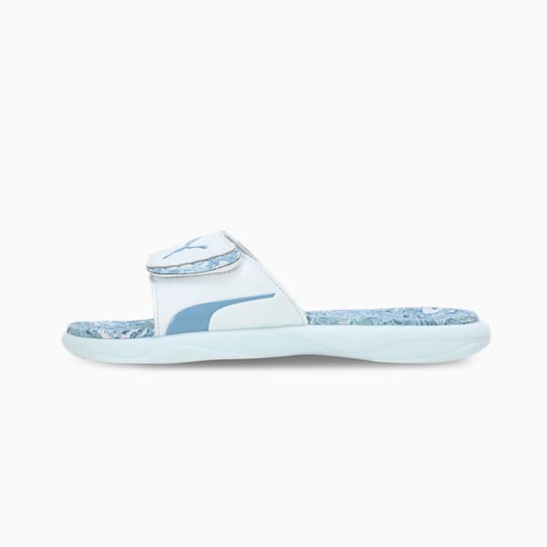 Royalcat Comfort Softride Daze Women's Slides, Zen Blue-Turquoise Surf-Dewdrop, extralarge-IND