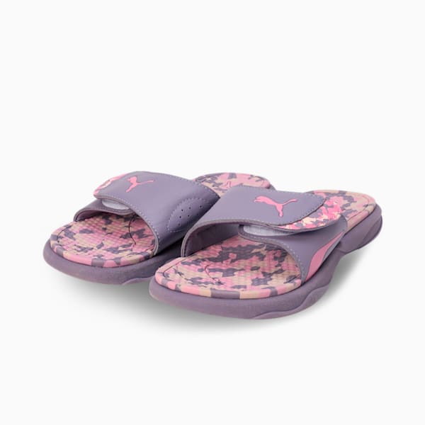 Royalcat Comfort Softride Daze Women's Slides, Pale Plum-Mauved Out-Island Pink, extralarge-IND