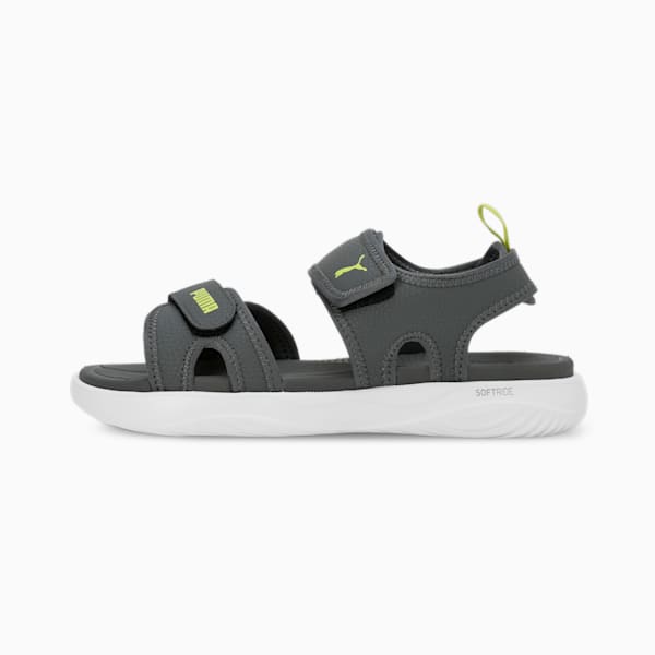 Softride Seave Proplex Men's Sandals, Mineral Gray-Lime Pow-PUMA White, extralarge-IND