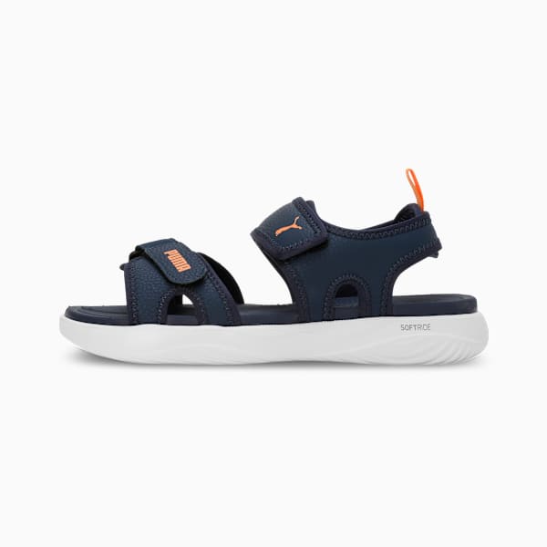 Softride Seave Proplex Men's Sandals, Club Navy-Clementine-PUMA White, extralarge-IND