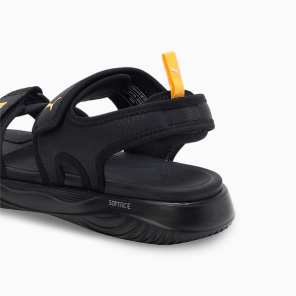 Softride Seave Proplex Men's Sandals, PUMA Black-Yellow Sizzle-Gray Fog, extralarge-IND
