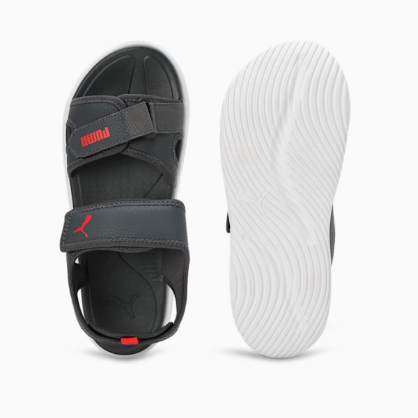 Softride Seave Proplex Men's Sandals, Strong Gray-For All Time Red-PUMA White, extralarge-IND