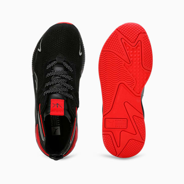 RS-XK X one8 Sneakers, PUMA Black-Ash Gray-For All Time Red, extralarge-IND