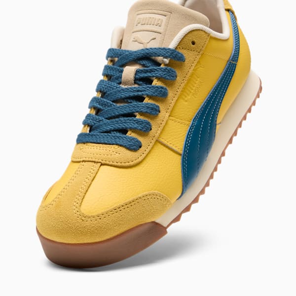 Tenis para hombre Roma Underdogs, Yellow Sizzle-Ocean Tropic-Alpine Snow, extralarge