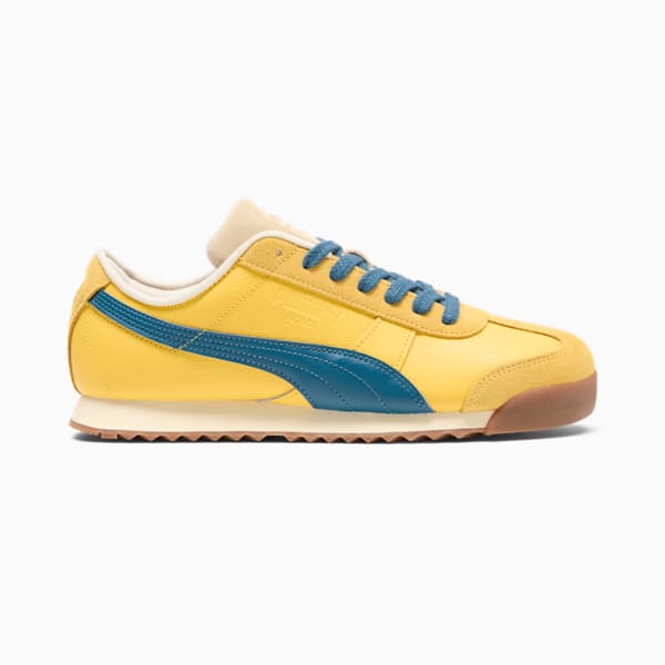 Tenis para hombre Roma Underdogs, Yellow Sizzle-Ocean Tropic-Alpine Snow, extralarge