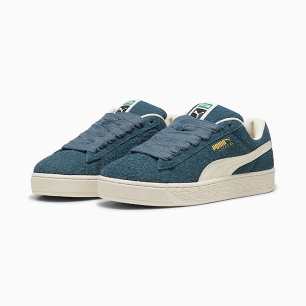 Puma suede blue jordans hot sale