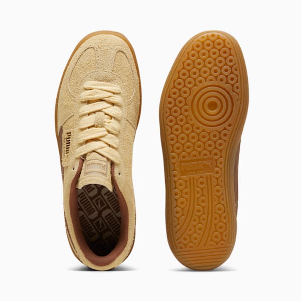 Tenis Palermo Hairy, Chamomile-Brown Mushroom, extralarge