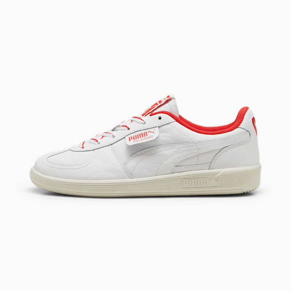 Palermo Lady Court Women's Sneakers, PUMA White-Vapor Gray, extralarge