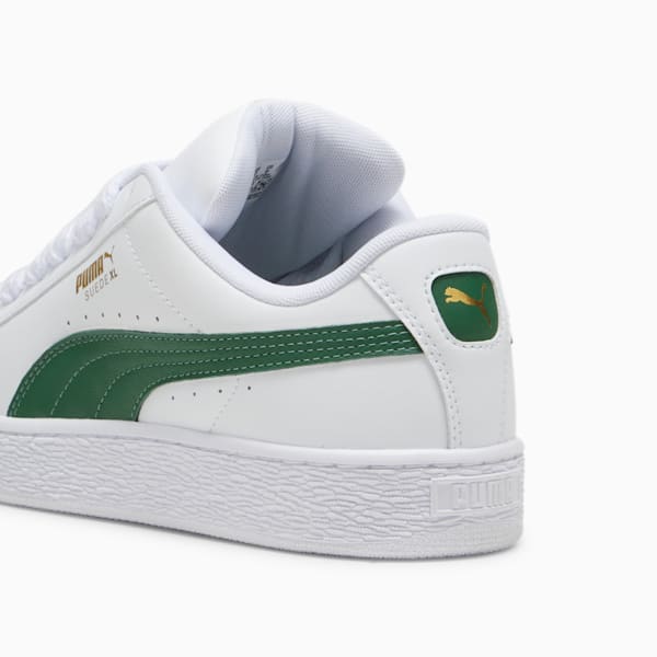 Tenis Suede XL Leather, PUMA White-Vine, extralarge