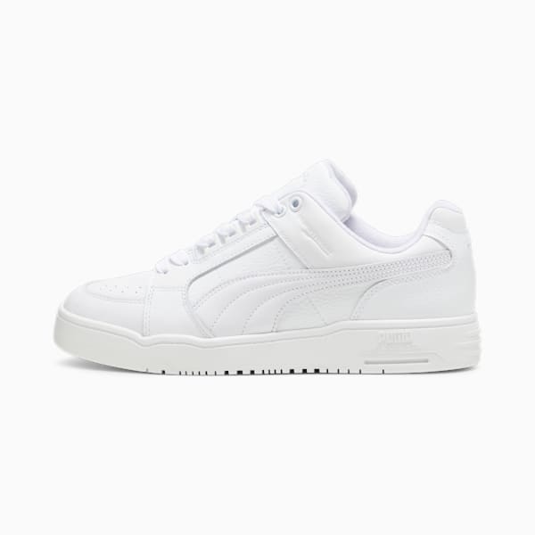 Slipstream Lo Lth Unisex Sneakers, PUMA White, extralarge-IND