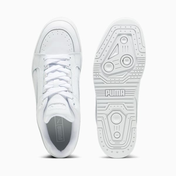 Slipstream Lo Lth Unisex Sneakers, PUMA White, extralarge-IND