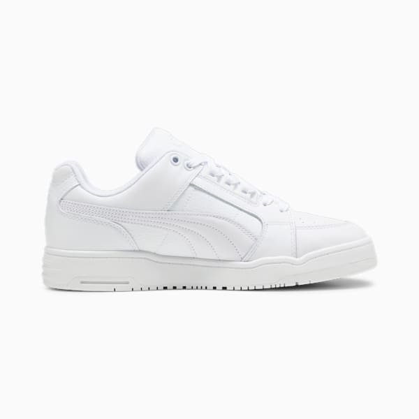 Slipstream Lo Lth Unisex Sneakers, PUMA White, extralarge-IND