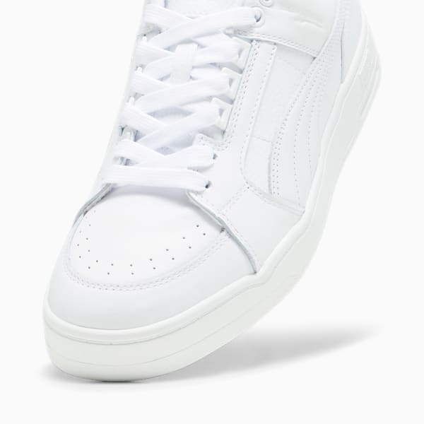 Slipstream Lo Lth Unisex Sneakers, PUMA White, extralarge-IND