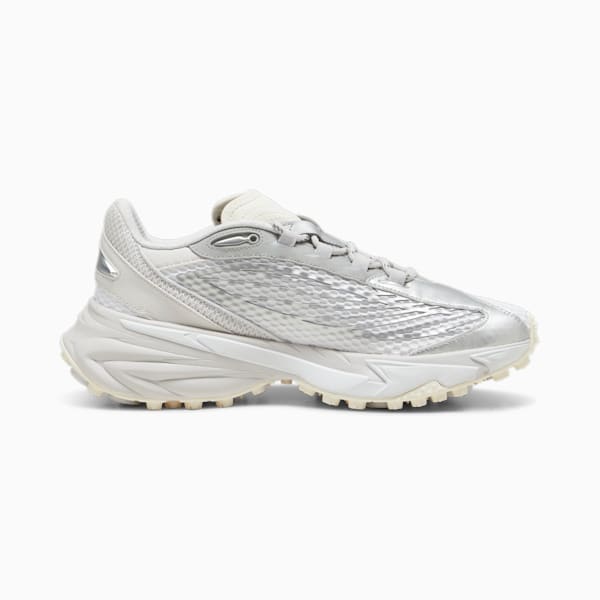 Tenis de running para hombre Spirex Speed, PUMA White-Feather Gray, extralarge