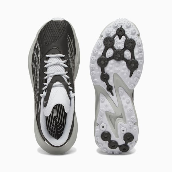 Tenis de running para hombre Spirex Speed, PUMA Black-Silver Mist, extralarge