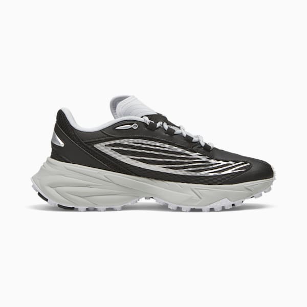 Tenis de running para hombre Spirex Speed, PUMA Black-Silver Mist, extralarge