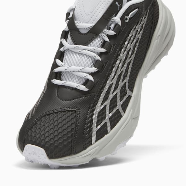 Tenis de running para hombre Spirex Speed, PUMA Black-Silver Mist, extralarge