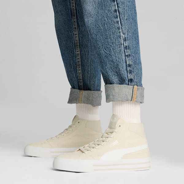 Sneakers montants Court Classic Formstrip Homme, Alpine Snow-PUMA White, extralarge