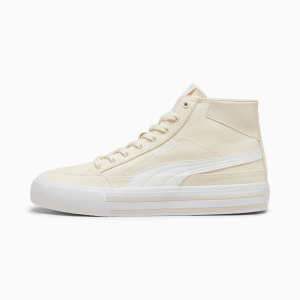 Tenis Court Classic Formstrip Mid, Alpine Snow-PUMA White, extralarge