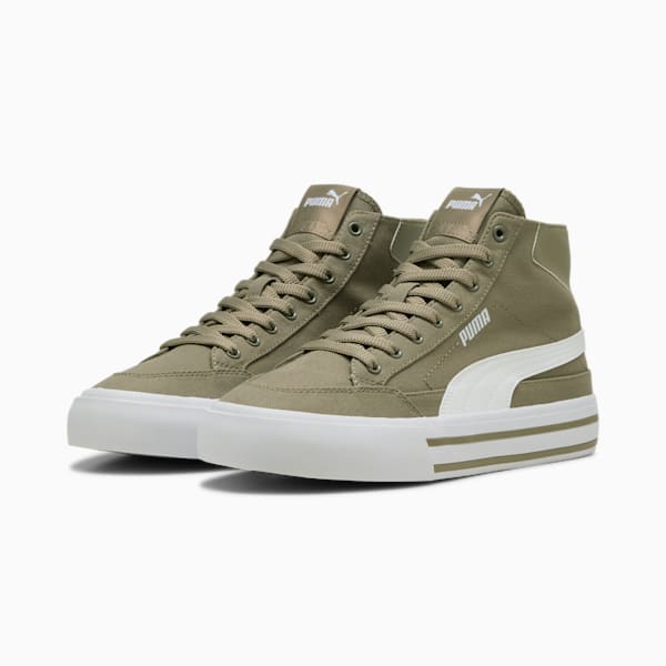 Tenis Court Classic Formstrip Mid, Velvet Moss-PUMA White, extralarge