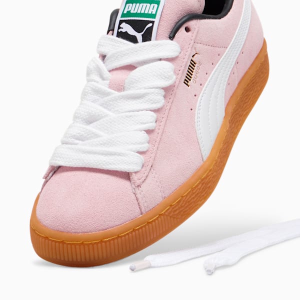 Suede Women's Sneakers, Whisp Of Pink-Gum, extralarge