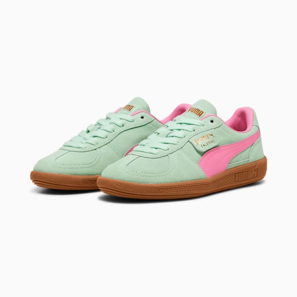 Palermo Big Kids' Sneakers, Fresh Mint-Fast Pink, extralarge