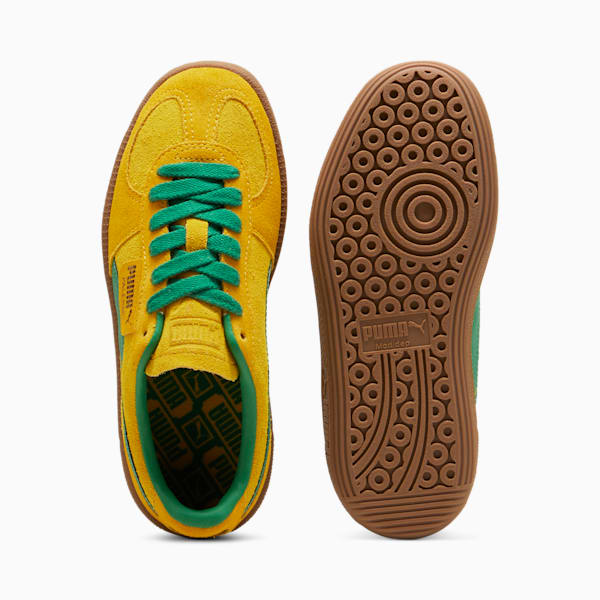 Baskets Palermo Enfant et Adolescent, Pelé Yellow-Yellow Sizzle-Archive Green, extralarge