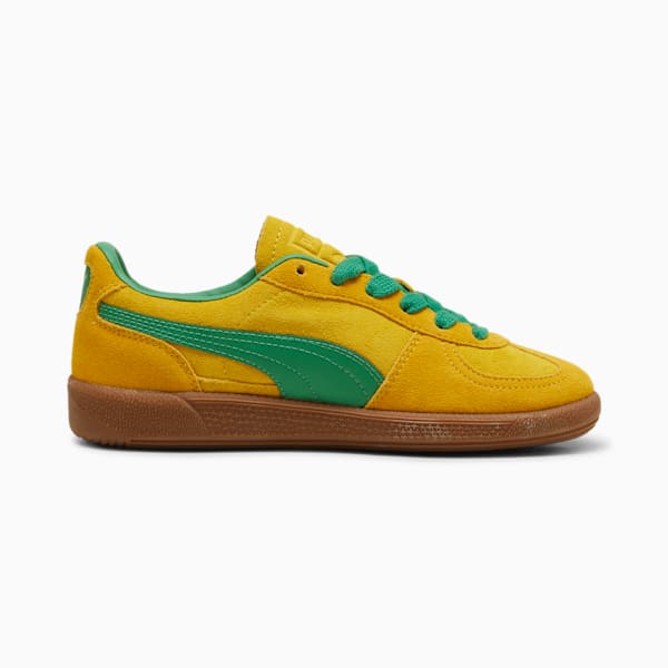 Baskets Palermo Enfant et Adolescent, Pelé Yellow-Yellow Sizzle-Archive Green, extralarge