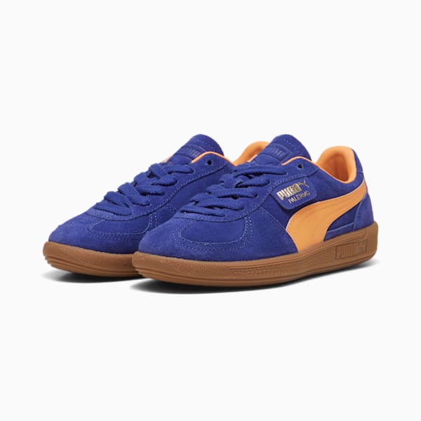 Palermo Big Kids' Sneakers, Lapis Lazuli-Bright Melon-Gum, extralarge