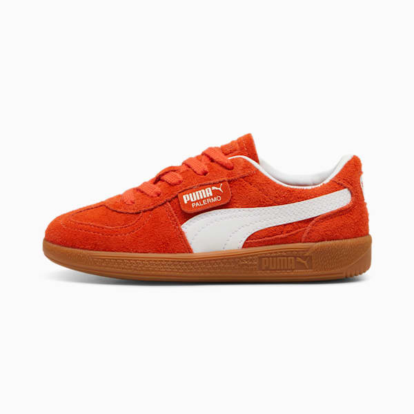 キッズ パレルモ PS スニーカー 17-21cm, Redmazing-PUMA White, extralarge-JPN