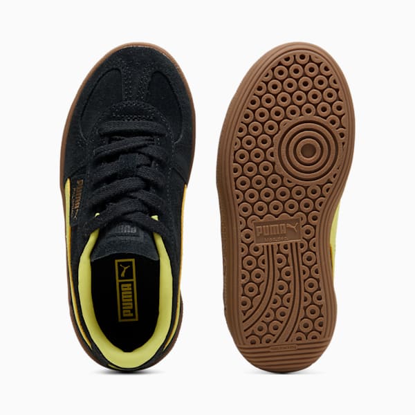 Palermo Little Kids' Sneakers, PUMA Black-Lemon Sherbert, extralarge