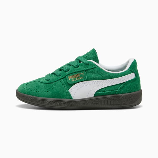 Palermo Little Kids' Sneakers, Archive Green-PUMA White, extralarge