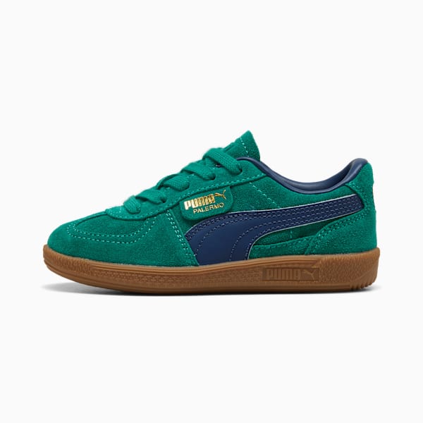Palermo Sneakers Kids, Wild Green-Persian Blue, extralarge-GBR